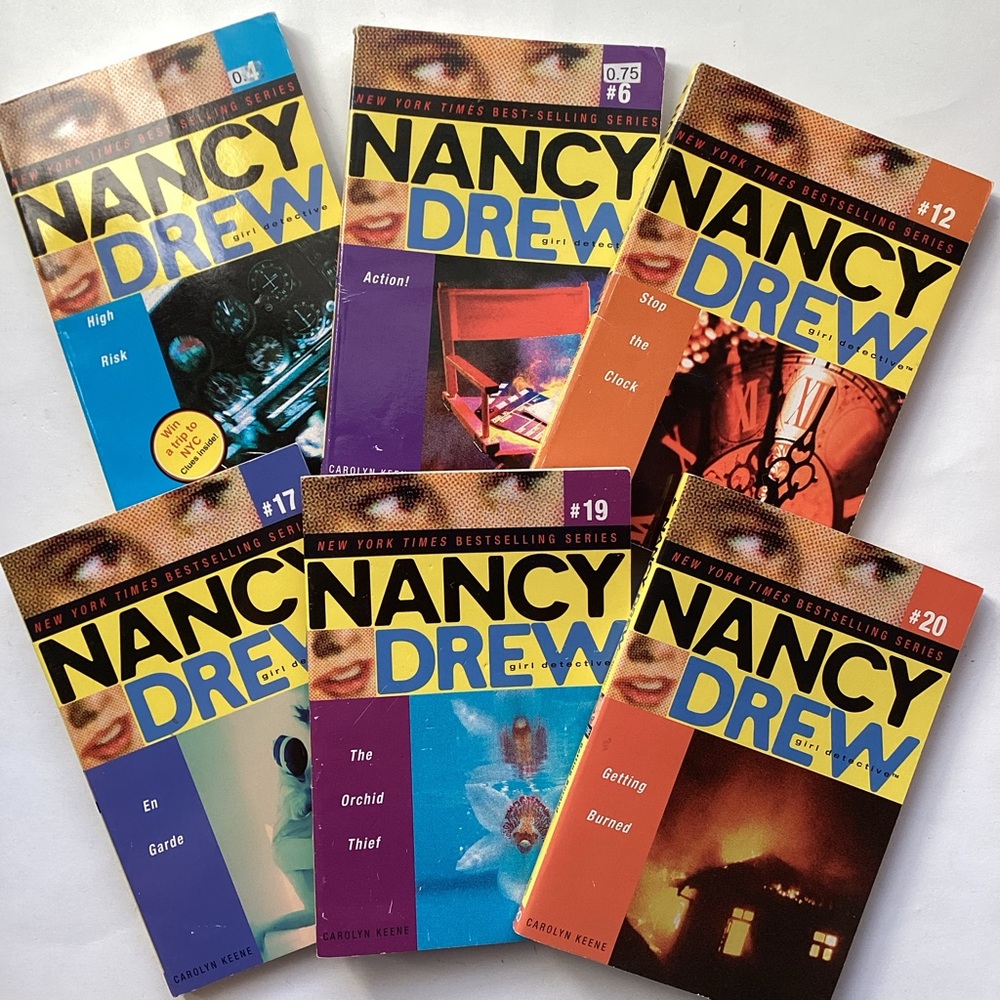 🛍️5/💲20🛍️ Nancy Drew mystery book bundle